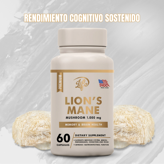 LION'S MANE PREMIUM - Mejora tu concentración