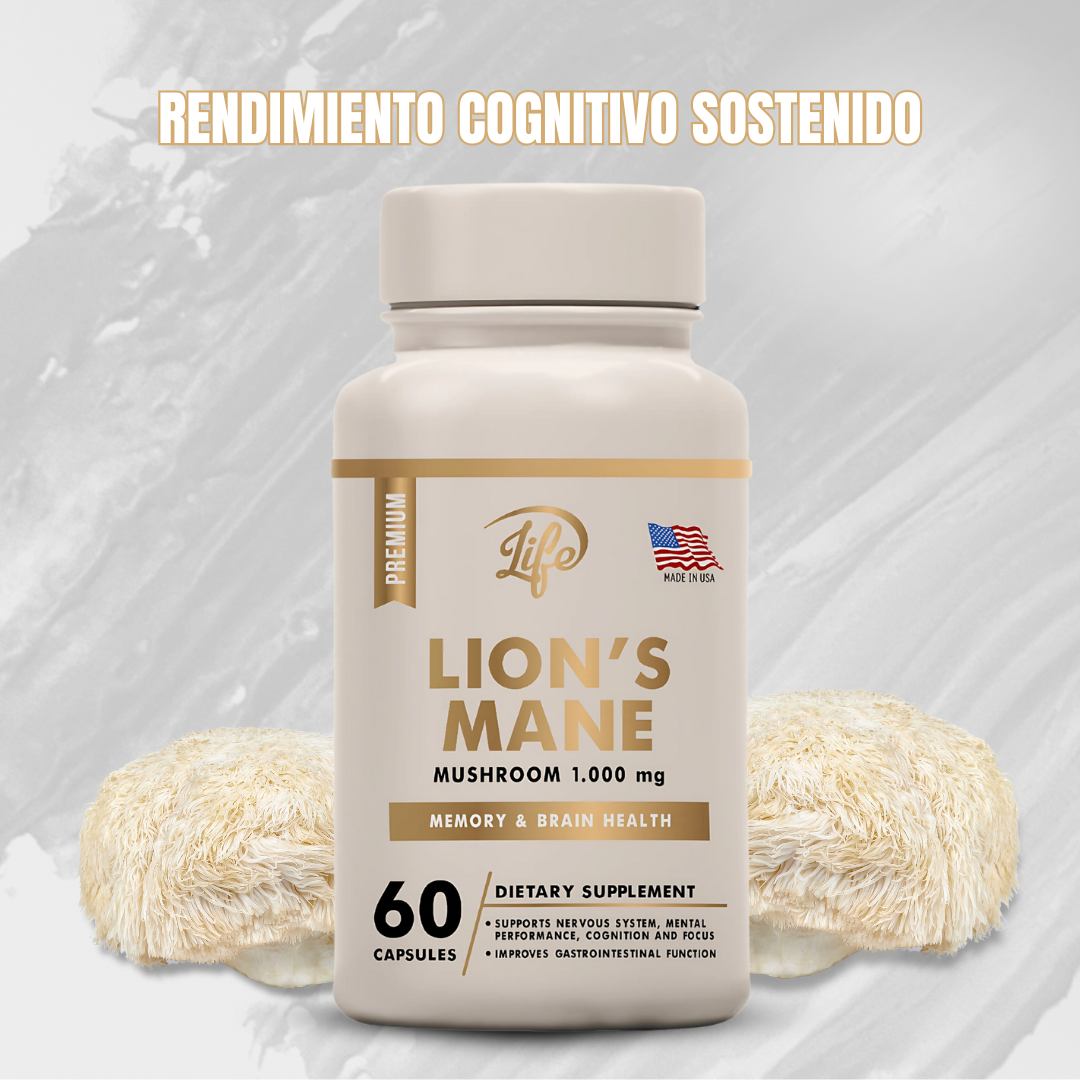 LION'S MANE PREMIUM - Mejora tu concentración