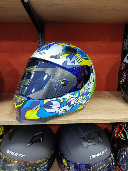 Gray helmet for bikers