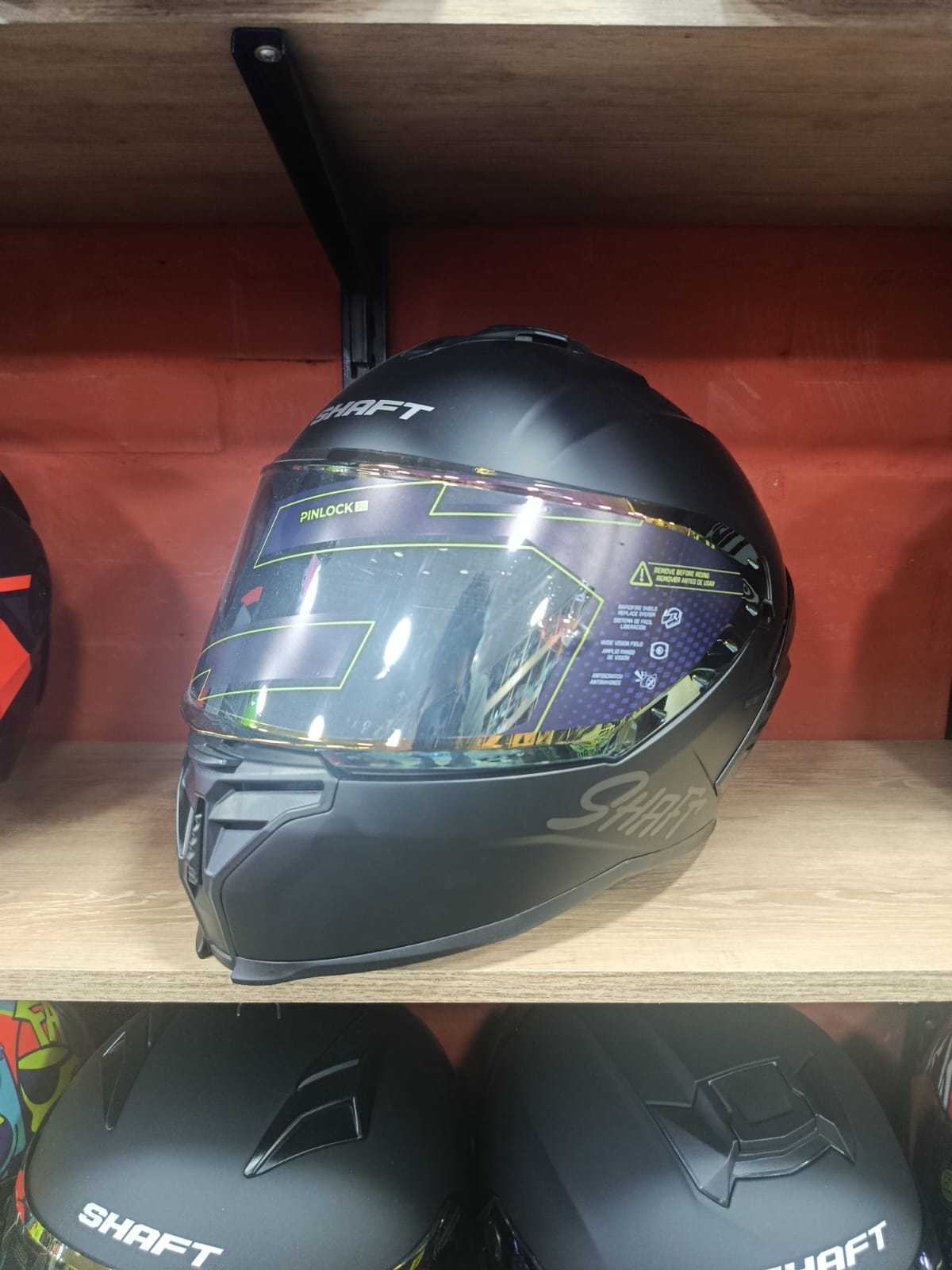 Gray helmet for bikers